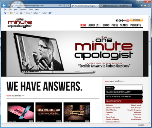 OneMinuteApologist_2 One Minute Apologist