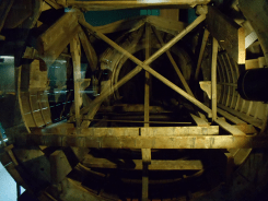 HD-4 Hydrofoil Inside Alexander Graham Bell's HD-4 "Submarine Chaser" Hydrofoil, the fastest boat ever built.