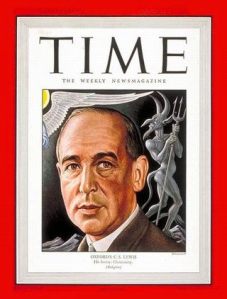 C.S. Lewis on the cover of Time magazine, 1947. Did he ultimately find "Evolution" to be compatible or in conflict with Biblical faith?