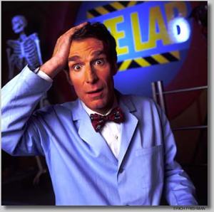 Bill Nye, the Science Guy.  Comedian and science educator for a generation of young people.  Now a participant in the culture wars??