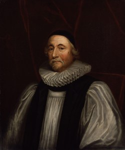 James Ussher (1581-1656), Ireland Archbishop who calculated from the Bible that the earth was created on Sunday, October 23, 4004 B.C.    Throughout   church history, most (but not all) Christians have embraced  such a   view of a "Young Earth" as taught within the pages of Holy Scripture (Wikipedia, painting by Sir Peter Lely (1618-1680).