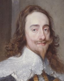King Charles I of England (1660-1649). Defender of the church of England… except in the eyes of Puritans like Oliver Cromwell. The only seated king in England ever to be tried and executed for treason.