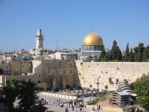 The Western Wall of the Temple Mount in that Holy City: Jerusalem