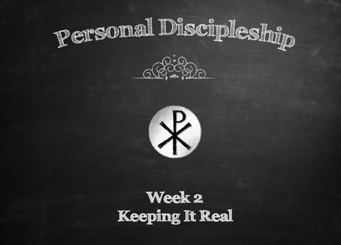 Personal Discipleship Week 2