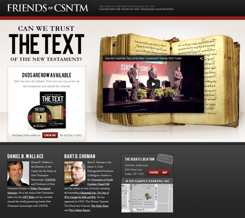 Wallace Ehrman Debate