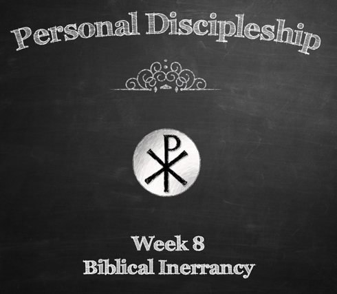 2015 Personal Discipleship - Week 8