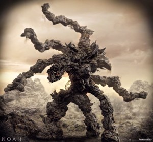 Darren Aronofsky's Nephilim in his 2014 film, Noah. Rock-creatures that look like the tree-creatures in the Lord of the Rings?... Yeah, right.