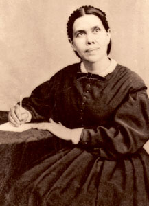 Ellen Gould Harmon White (1827-1915). Spiritual visionary who has given shape to the contemporary Seventh-Day Adventist movement.
