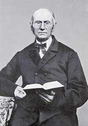 Joseph Bates (1792-1872), early Adventist leader who convinced Ellen G. White of the importance of the seventh-day Sabbath. In 2015, many Adventists believe that Pope Francis' recent visit to the United States anticipates a future time when the secular United States government and Roman Catholic papacy will conspire together to outlaw worship on the Sabbath (Saturdays), an event of persecution that anticipates the imminent Second Coming of Christ.
