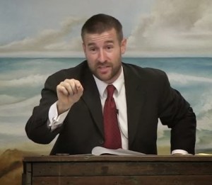 Steven Anderson, King-James-Only pastor in Tempe, Arizona, and Internet sensation, narrates the film Marching to Zion, a stiff and unbending reaction to Christian Zionism, to the extreme.